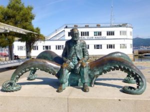 Monumento a Julio Verne en Vigo