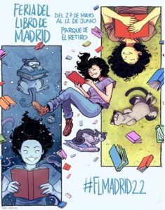 Cartel de la Feria del Libro de Madrid