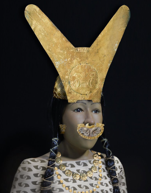 La momia de la Señora de Cao, la poderosa reina del pueblo mochica peruano