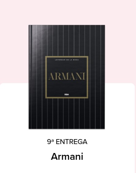 Coleccionable Leyendas de la Moda Entrega 9: Armani