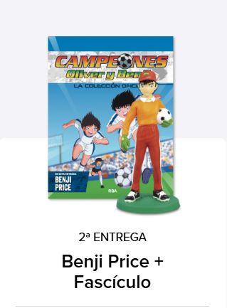 Segunda entrega: Figura Benji Price + Fascículo