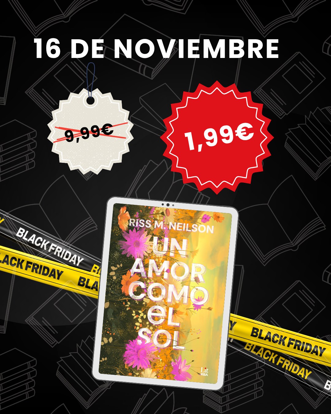 Black Friday en RBA Black Friday en RBA. Un amor como el sol