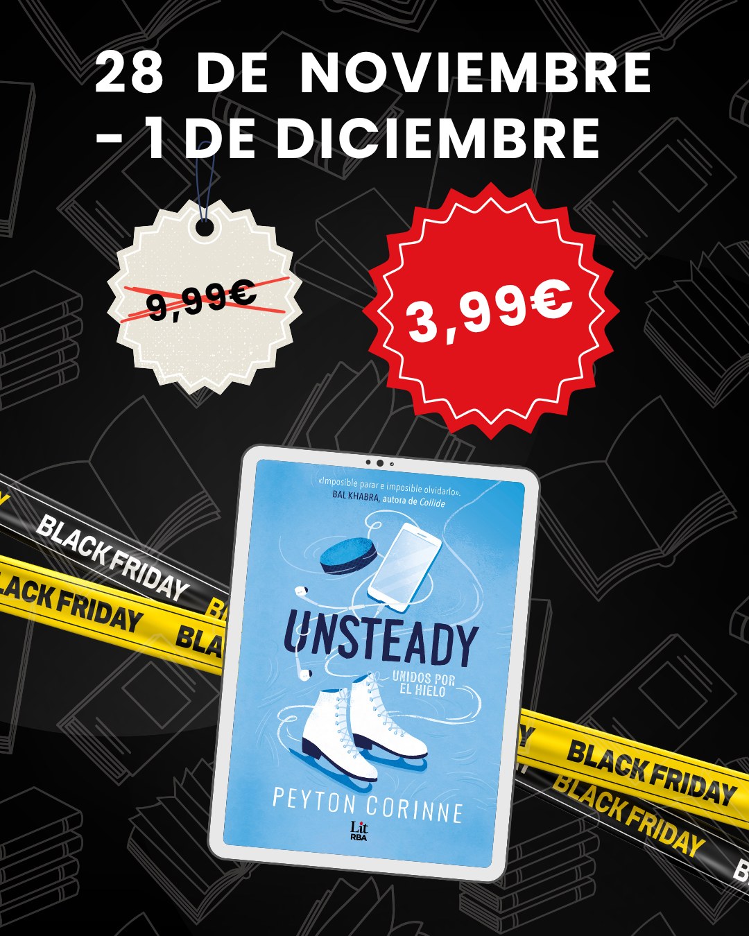 Black Friday en RBA Black Friday en RBA. Unsteady