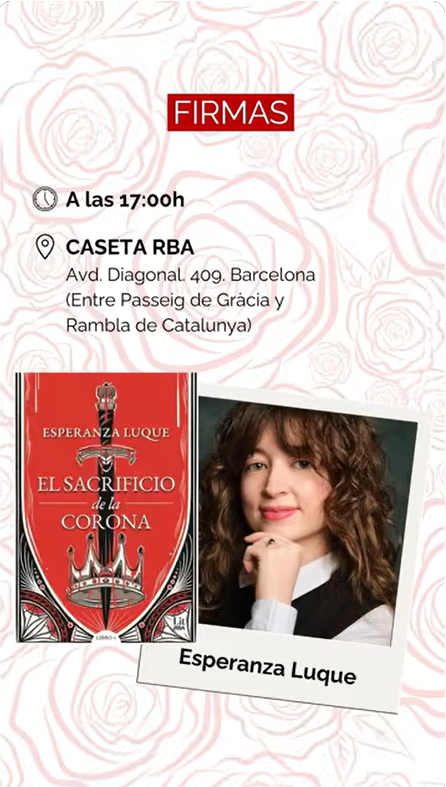 El sacrificio de la corona de Esperanza Luque