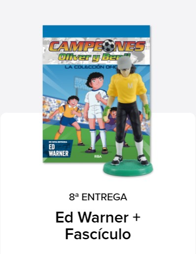 Octava entrega: Figura Ed Warner + Fascículo