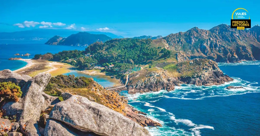 Islas Cíes Premios Viajes National Geographic. Destino sostenible: Islas Cíes