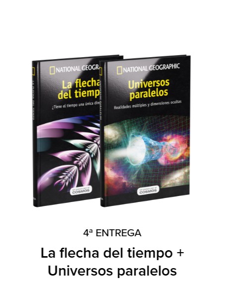 Coleccionable RBA un paseo por el Cosmos Entrega 4: La flecha del tiempo+ Universos paralelos. Un paseo por el Cosmos.